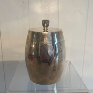 Israel Freeman and Sons Vintage Silverplate Cannister